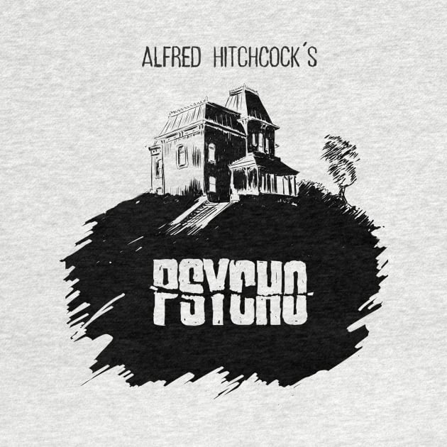 Alfred Hitchcock's Psycho by burrotees